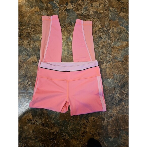 Lululemon  Leggings Peach Yoga Activewear Size 4 Workout Pants (L19) - Picture 5 of 8